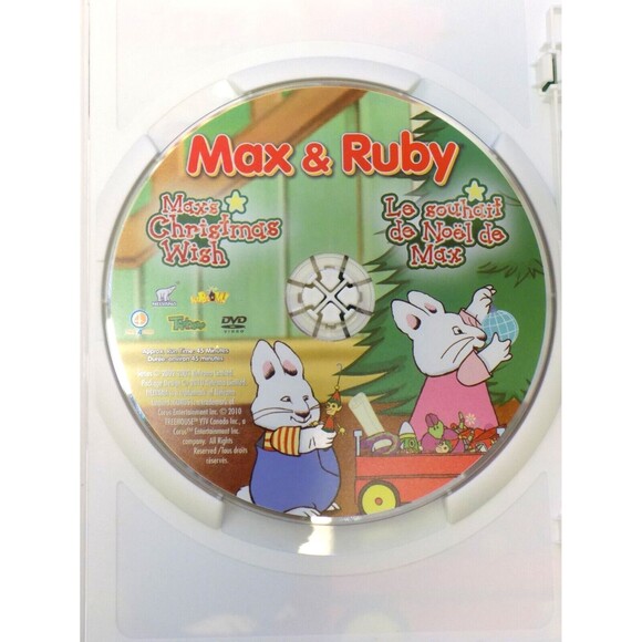 Max And Ruby: Max's Christmas Wish DVD 2010 Exclusive Canadian Release TESTED - Picture 4 of 8